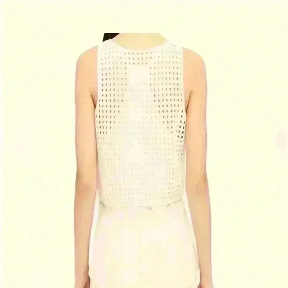 NWT! Club Monaco 100% Silk Cream Augustine Tank Chemise. - Picture 2 of 8